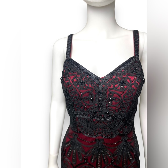 Sue Wong Nocturne Beaded Cocktail Dress - Picture 2 of 13